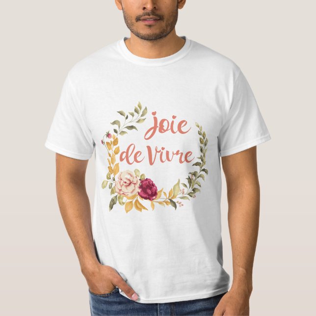 Camiseta Joie de Vivre French Say (Frente)