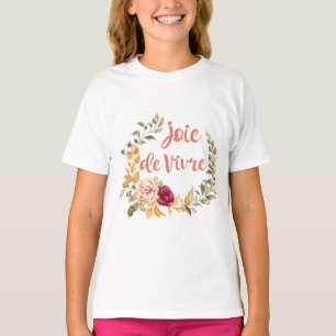 Camiseta Joie de Vivre French Say