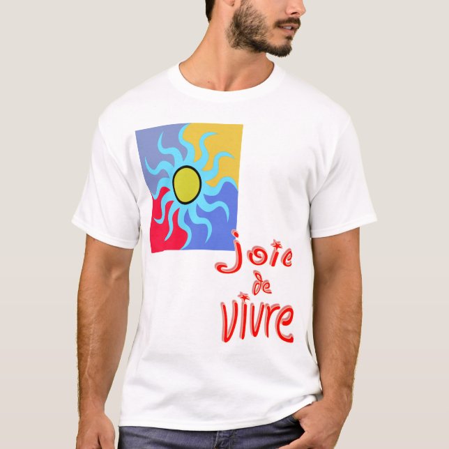 Camiseta Joie de Vivre T-shirt (Frente)