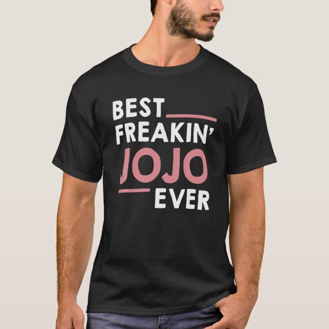 Camiseta Jojo Shirts para as mulheres vovó Bonita, melhor F (Frente)
