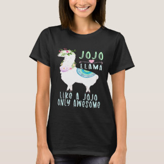 Camiseta Jojollama Like A Jojo Only Awesome Llama Jojo