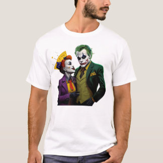 Camiseta  Joker and Harlequin Queen T-Shirt