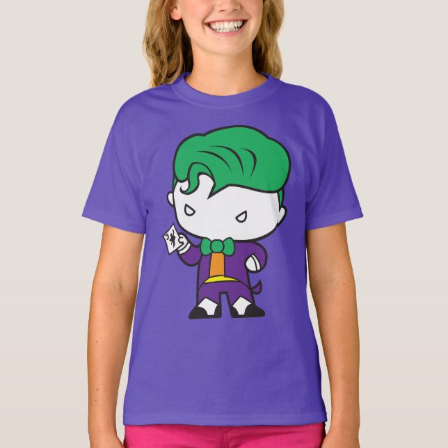 Camiseta Joker de Chibi de Dois Lados (Frente)