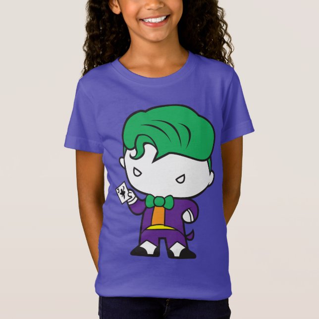 Camiseta Joker de Chibi de Dois Lados (Frente)
