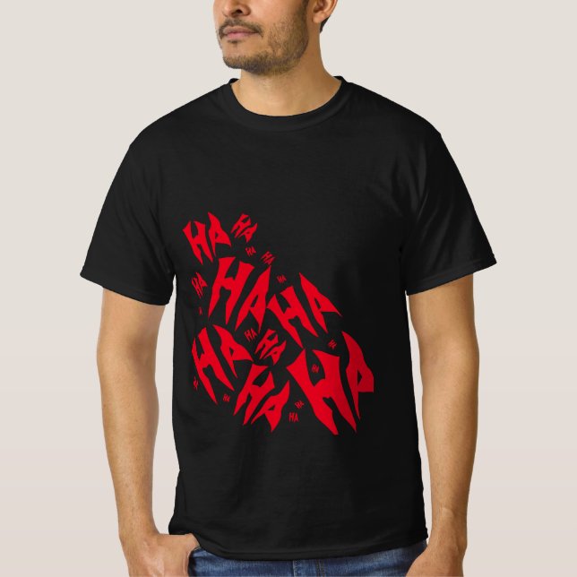 Camiseta Joker Ha ha  (Frente)
