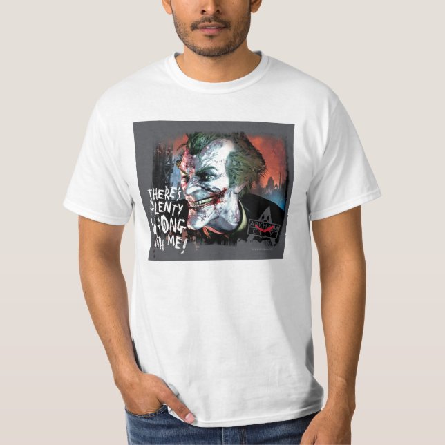 Camiseta Joker, há muito errado comigo! (Frente)