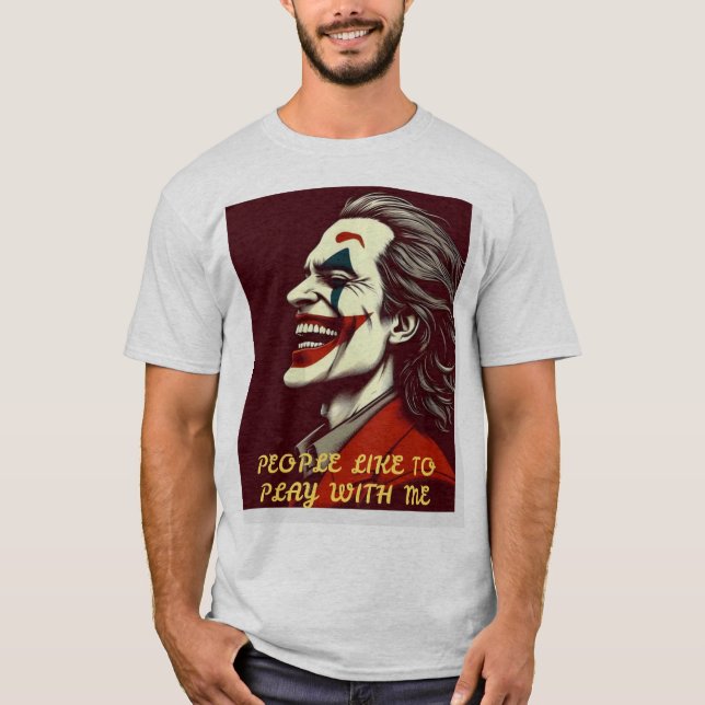 Camiseta Joker Reprodutor - Teto de Sonho de Lavagem em Aqu (Frente)
