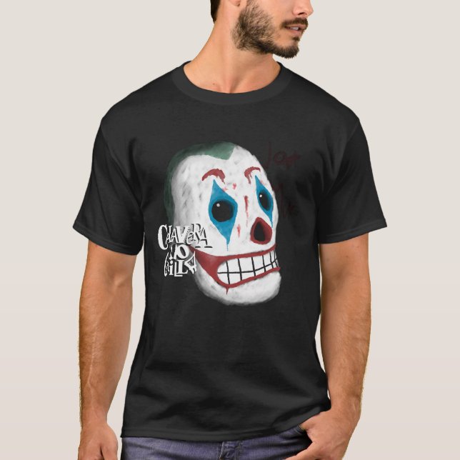 Camiseta Joker Skull t-shirt (Frente)