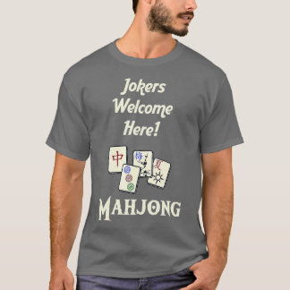Camiseta Jokers Bem-vindos AquiDivertimento jogo Mahjongg