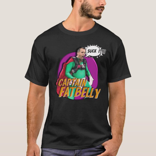 Camiseta Jokers Impraticáveis - Capitão Fatbelly - Joe Gatt (Frente)