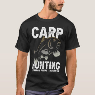 Camiseta Jokes de Pesca de Carpa Comum Boilies Caça