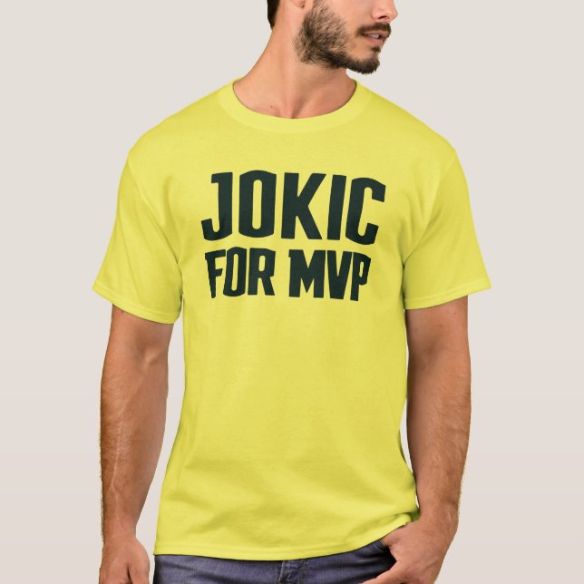 Camiseta Jokic para MVP - Basquete Denver (Frente)