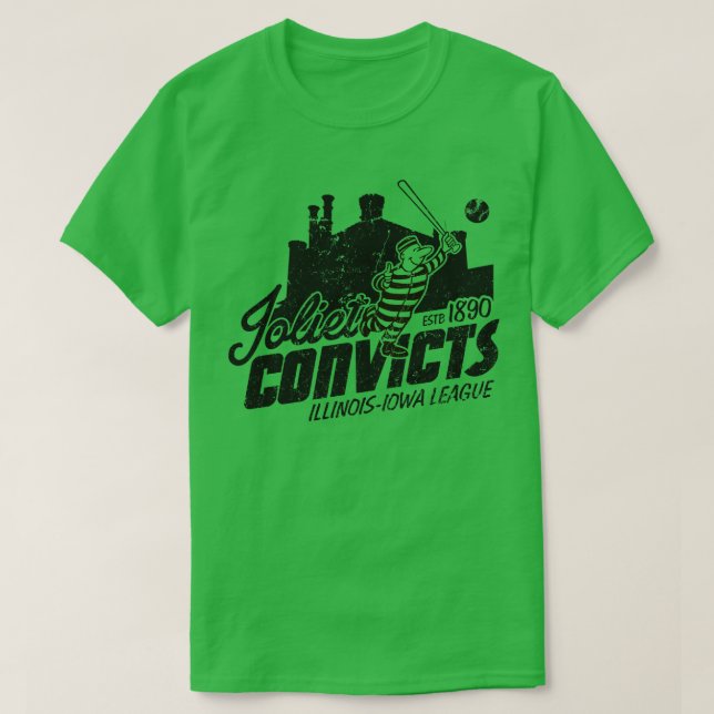 Camiseta Joliet Convicts (Frente do Design)