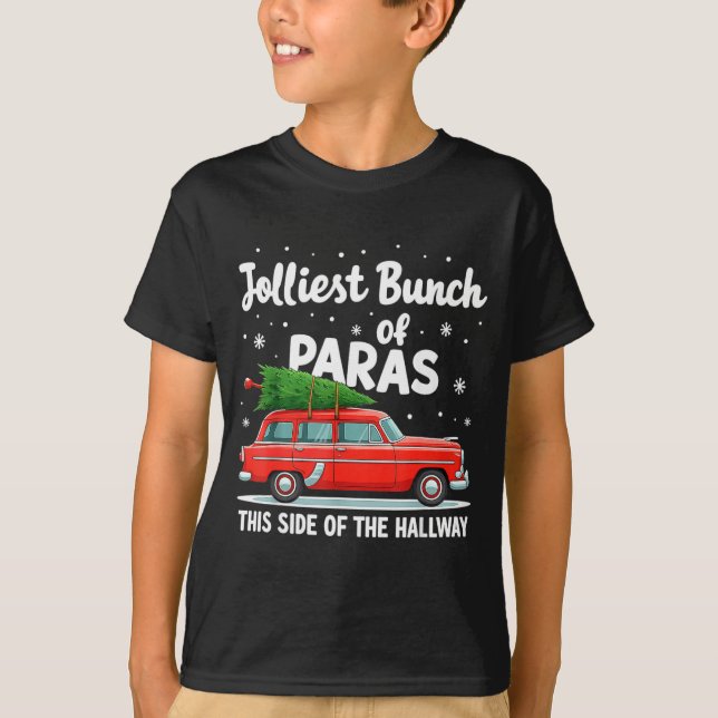 Camiseta Jolliest Bunch Of Paras This Side Of The Hallway  (Frente)