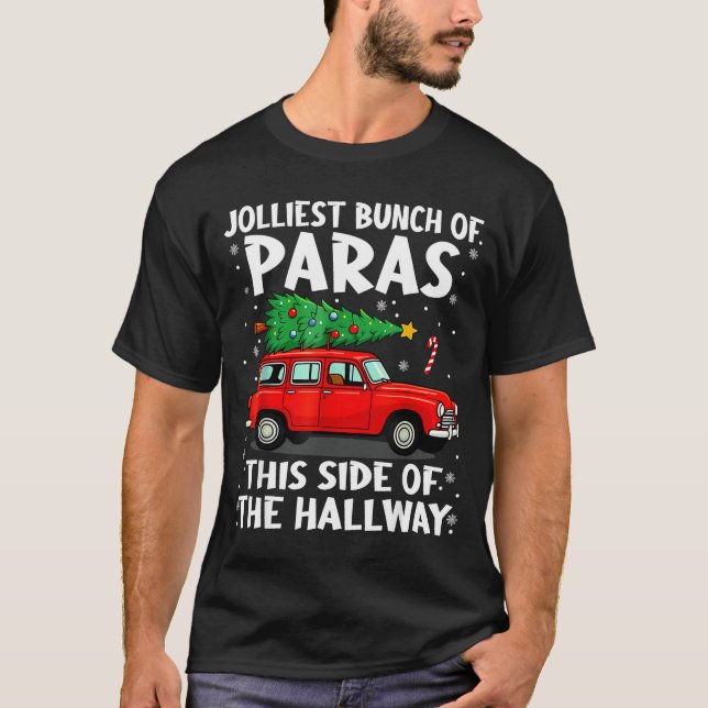 Camiseta Jolliest Bunch Of Paras This Side Of The Hallway C (Frente)