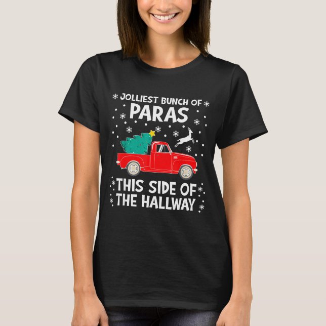 Camiseta Jolliest Bunch Of Paras This Side Of The Hallway X (Frente)