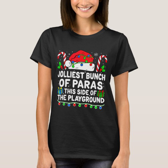 Camiseta Jolliest Bunch Of Paras This Side Of The Playgroun (Frente)