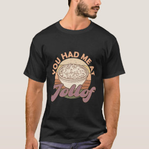 Camiseta Jollof Nigéria Fried Comida Nigerian Flags African