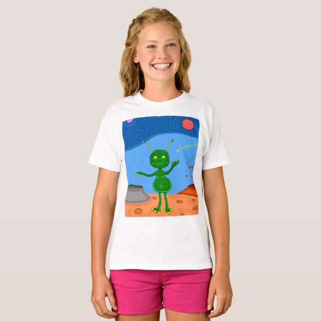 Camiseta Jolly, a Alienígena (Frente Completa)