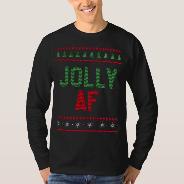 Camiseta Jolly AF Feliz Natal (Frente)