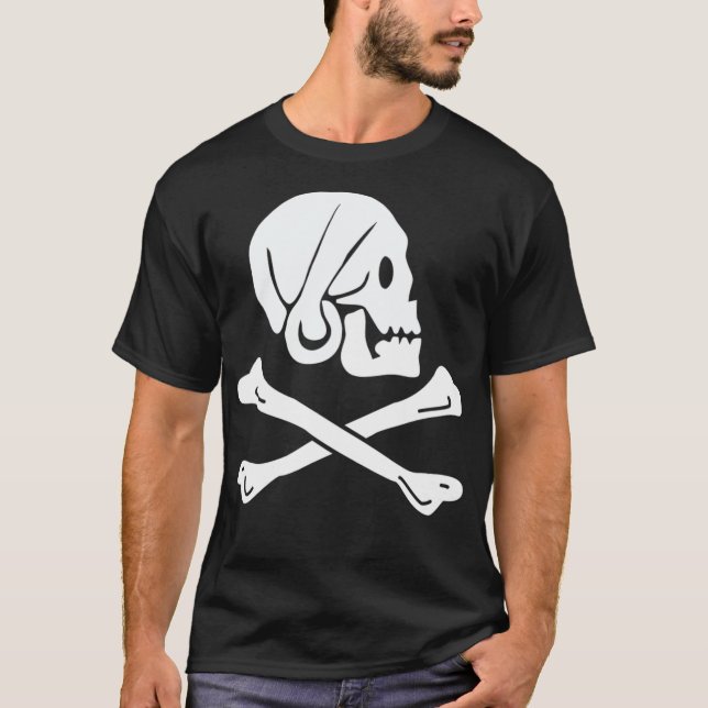 Camiseta Jolly Roger Henry Every Pirate Flag  (Frente)