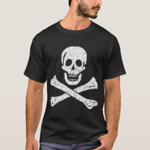 CAMISETA JOLLY ROGER PIRATE FLAG SKULL & CROSS BONES SAM BE