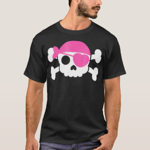 Camiseta Jolly Roger Pirate Shirt Cute Pirate Cos