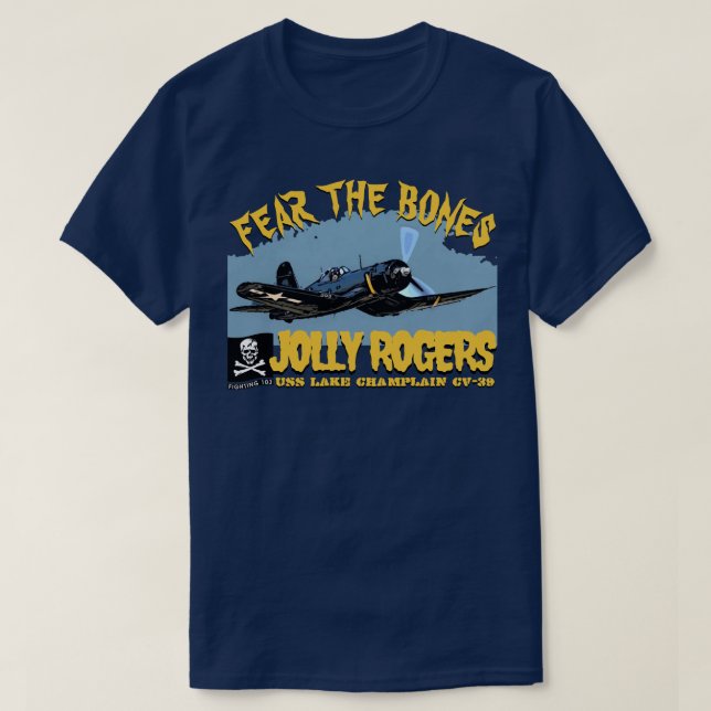 CAMISETA JOLLY ROGERS (Frente do Design)