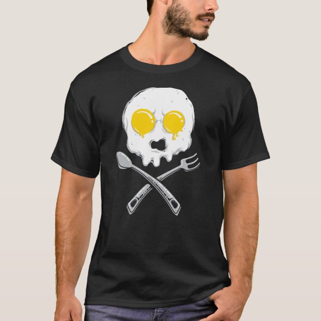 Camiseta "Jolly Roger's Breakfast" (Frente)