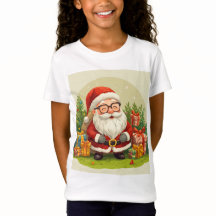 Jolly Santa Surprise T-Shirt