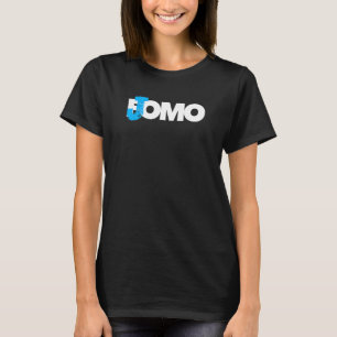 Camiseta JOMO não FOMO Joy Of Misout Divertido PRESENTE in
