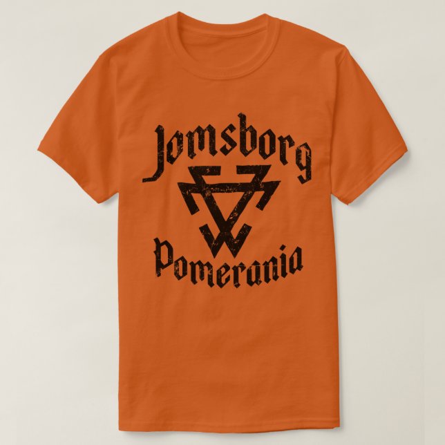 Camiseta Jomsborg Pomerania (Frente do Design)
