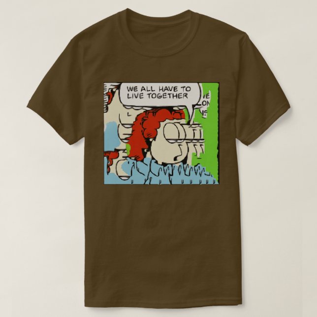 Camiseta Jon Arbuckle Glitch Art Design (Frente do Design)