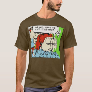 Camiseta Jon Arbuckle Glitch Art Design