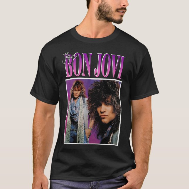 Camiseta Jon Bon Jovi Classic T-Shirt (Frente)