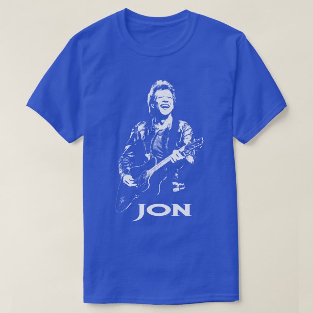 Camiseta Jon O Estêncil Branco2 (Frente do Design)