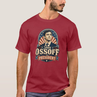 Camiseta Jon Ossoff Antigo Para Presidente Político