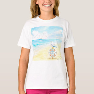 Camiseta Jon Seagull - Paz & Amor Salvam o Mundo