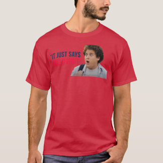 Camiseta Jonah Hill Superbad diz McLovin