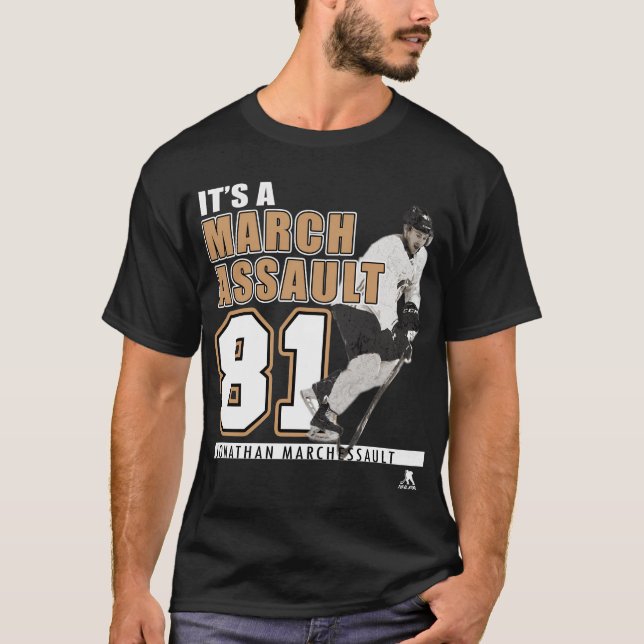 Camiseta Jonathan Marchessault No 81 É Um Agresso A Março H (Frente)