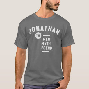 Camiseta Jonathan The Man Myth Legend Name Jonathan
