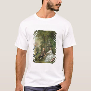 Camiseta Jonathan Tyers (d.1767) e sua filha, Elizabet