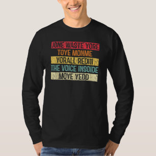 Camiseta Jone Desperdiça Seu Brinquedo Monme Seu Retro 2
