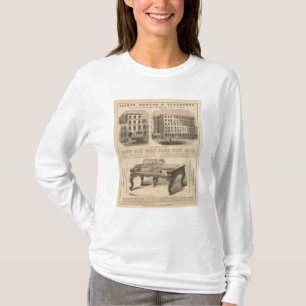 Camiseta Jones, branco e os depósitos dentais de McCurdy