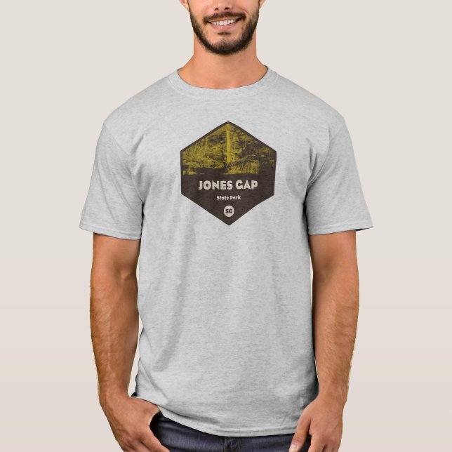 Camiseta Jones Gap State Park Carolina do Sul (Frente)