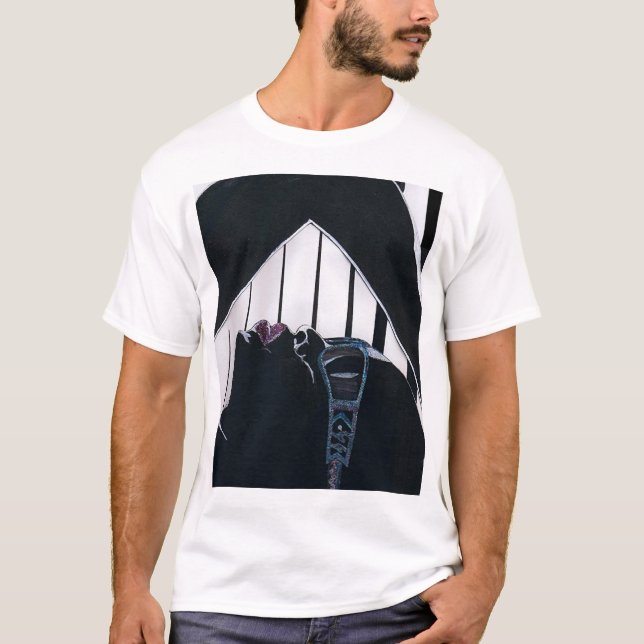 Camiseta Jones noir (Frente)