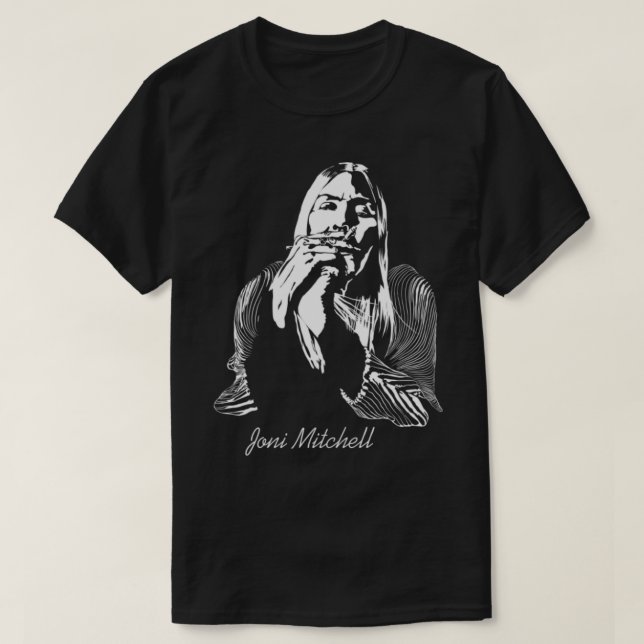 Camiseta Joni Mitchell Joni Mitchell __ (Frente do Design)