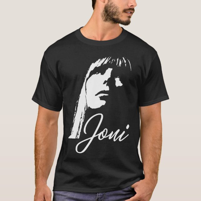 Camiseta Joni Mitchell T-ShirtJoni Classic T-Shirt (Frente)