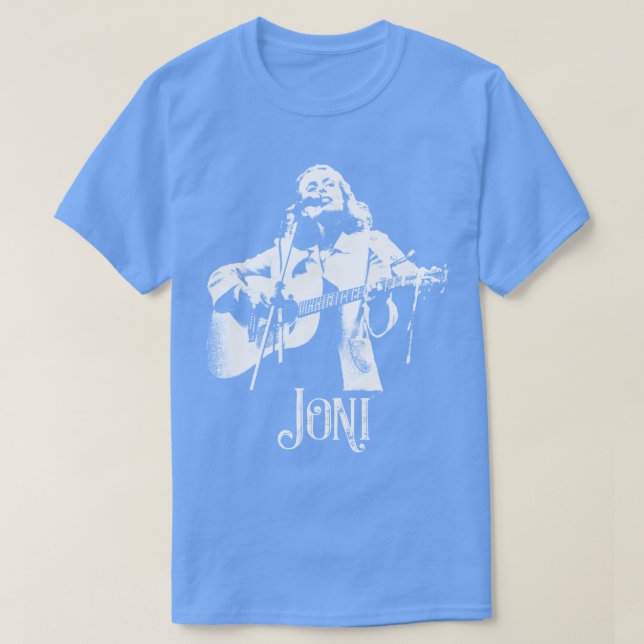 Camiseta Joni, O Estêncil Branco (Frente do Design)