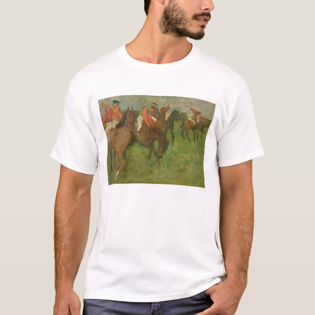 Camiseta Jóqueis de Edgar Degas |, 1886-90 (Frente)